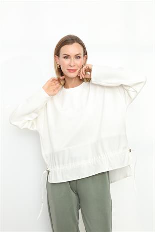 25325 ALTI PARASUT DETAYLI BLUZ