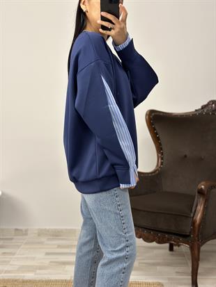 2842 KOLU DETAYLI SWEAT