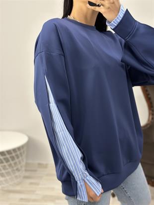 2842 KOLU DETAYLI SWEAT