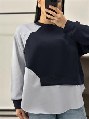 2845 YANI POPLIN SWEAT