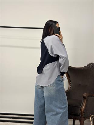 2845 YANI POPLIN SWEAT