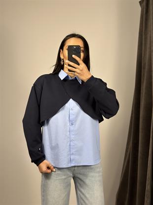 2873 BOLERO DETAYLI GOMLEK