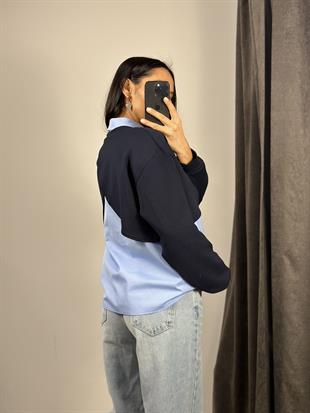 2873 BOLERO DETAYLI GOMLEK