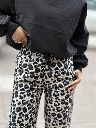 2882 - 2878 SIRTI FERMUARLI SWEAT DESENLI PANTOLON TAKIM