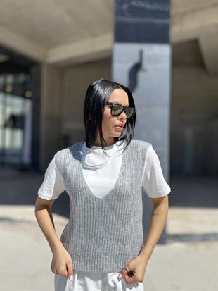 2908 SUVETER DETAYLI TSHIRT