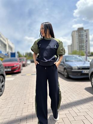 2909 PARASUT KOL DETAYLI TAKIM