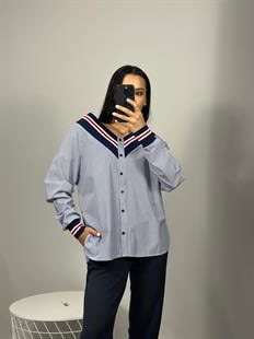 2913 ON ARVA V CIZGILI GOMLEK