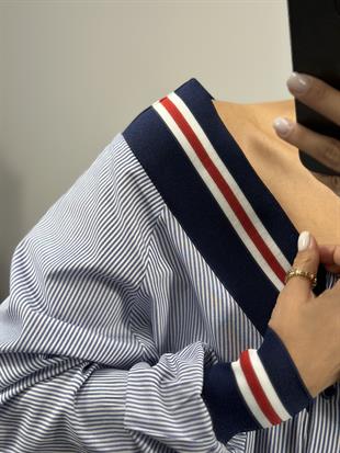 2913 ON ARVA V CIZGILI GOMLEK