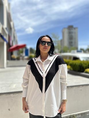 2914 DANTEL DETAYLI GOMLEK