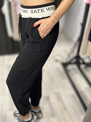 2935 BELI YAZI DETAYLI PANTOLON