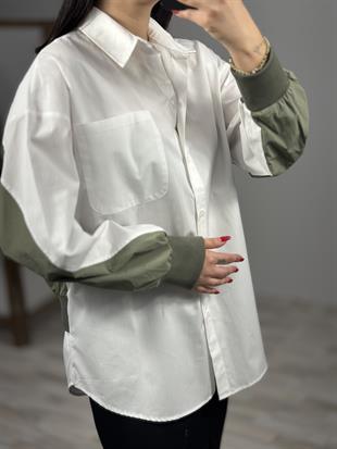 2971 COLOUR BLOCK MIXLI GOMLEK