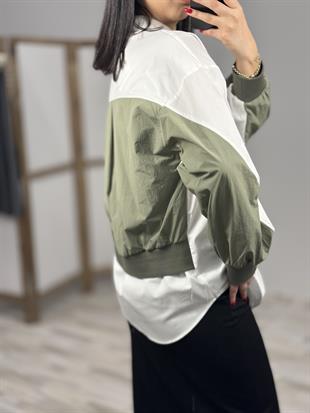 2971 COLOUR BLOCK MIXLI GOMLEK