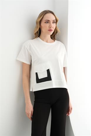 29785 ONU CEP DETAYLI TSHIRT