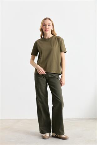 30312 DEKORATIF DIKISLI TSHIRT