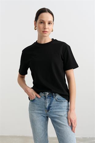 30312 DEKORATIF DIKISLI TSHIRT