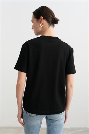 30312 DEKORATIF DIKISLI TSHIRT