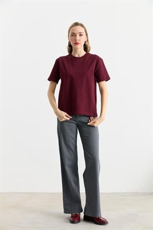 30312 DEKORATIF DIKISLI TSHIRT