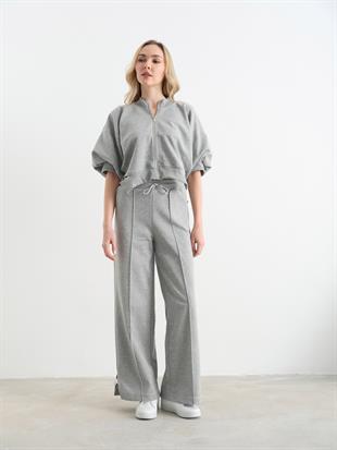 3035 CONTRAST GROGRENLI SWEATSHIRT TAKIM
