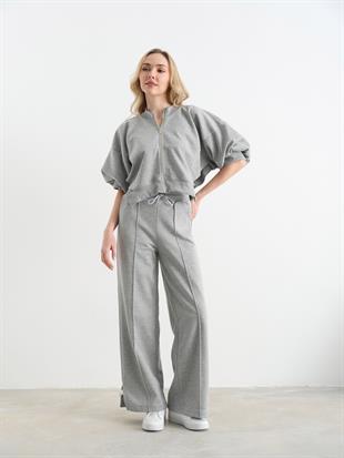 3035 CONTRAST GROGRENLI SWEATSHIRT TAKIM