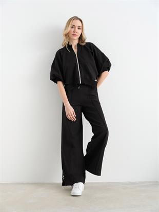 3035 CONTRAST GROGRENLI SWEATSHIRT TAKIM