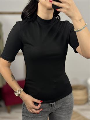 30481 YUKSEK YAKALI TSHIRT