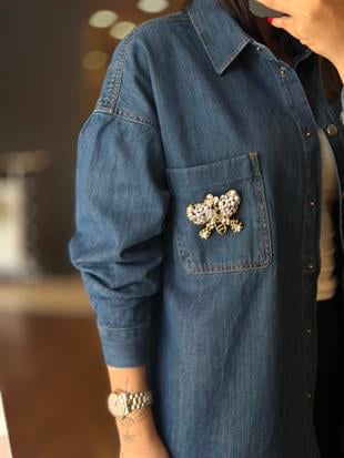 30505 CEP TAS DETAYLI GOMLEK