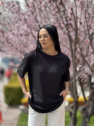 30735 TAS BASKI DETAYLI TSHIRT