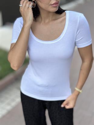 30903 KISA KOLLU TSHIRT