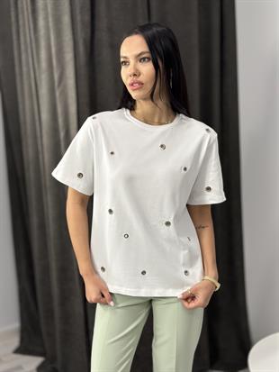 30943 KUSGOZLU PAMUKLU T-SHIRT
