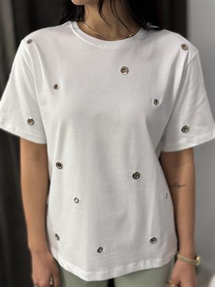 30943 KUSGOZLU PAMUKLU T-SHIRT