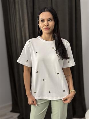 30943 KUSGOZLU PAMUKLU T-SHIRT