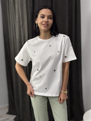 30943 KUSGOZLU PAMUKLU T-SHIRT