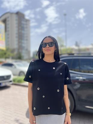 30943 KUSGOZLU PAMUKLU T-SHIRT