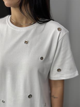30943 KUSGOZLU PAMUKLU T-SHIRT