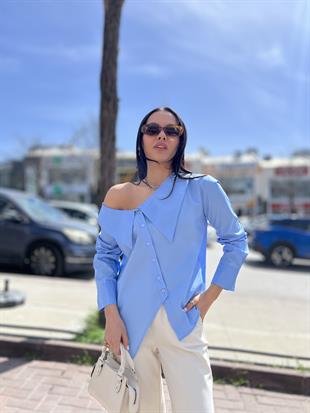 3102 ASIMETRIK GOMLEK