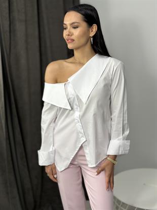 3102 ASIMETRIK GOMLEK