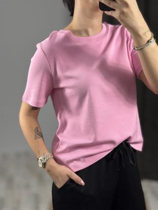 31142 BISIKLET YAKA TSHIRT
