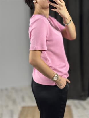 31142 BISIKLET YAKA TSHIRT