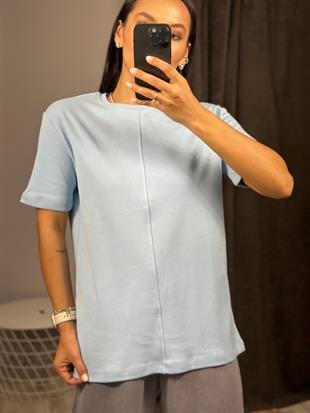 31218 DIKIS DETAYLI TSHIRT