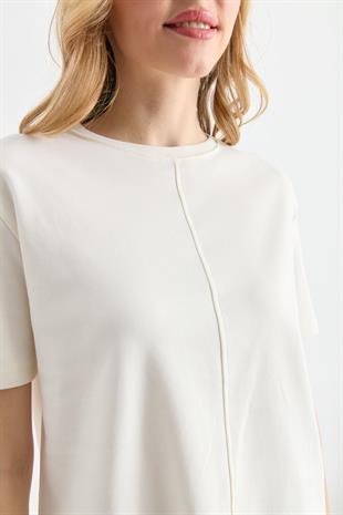 31218 DIKIS DETAYLI TSHIRT
