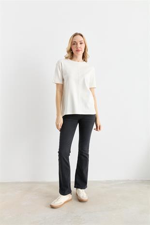31218 DIKIS DETAYLI TSHIRT