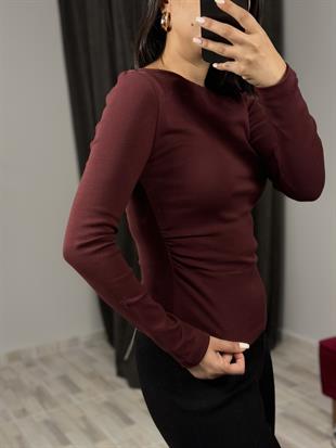 31401 BUZGULU KAYIK YAKA TOP