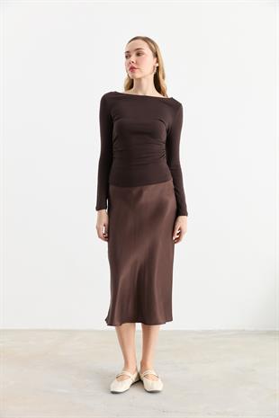 31401 BUZGULU KAYIK YAKA TOP