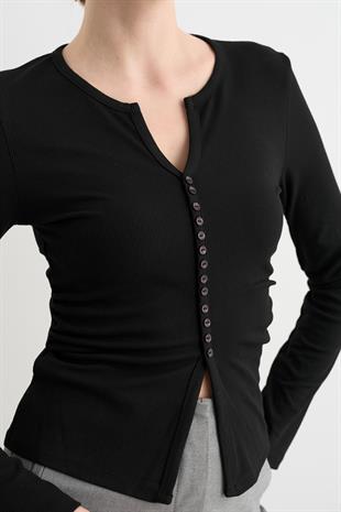 31548 DUGME DETAYLI BUZGULU TOP