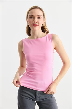 31589 BUZGULU KAYIK YAKA TOP