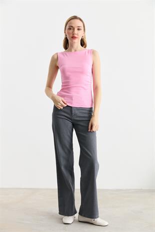 31589 BUZGULU KAYIK YAKA TOP