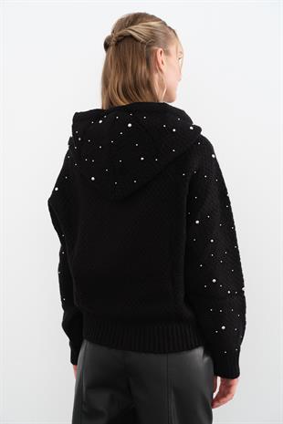 3161 SARDONLU INCILI KAPUSONLU HIRKA
