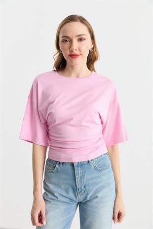 31610 BELI BUZGULU BISIKLET YAKA TSHIRT