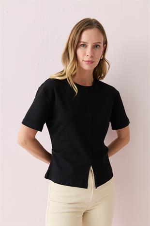 31874 YIRTMAC DETAYLI TSHIRT