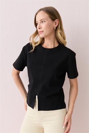 31874 YIRTMAC DETAYLI TSHIRT